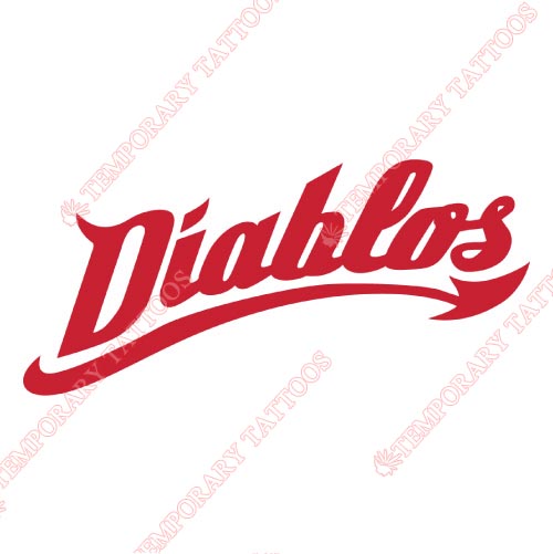 Mexico Diablos Rojos Customize Temporary Tattoos Stickers NO.8046